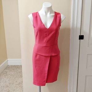 Aryn K pink dress.